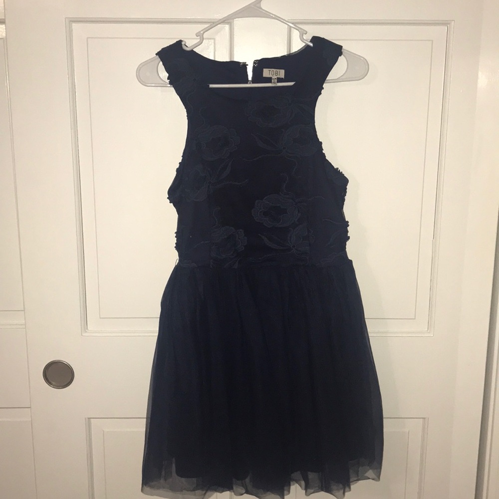 Tobi navy dress